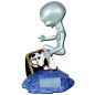 Preview: Sport Alien Pokal Figur Fußball Funny