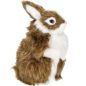 Preview: Hase mit Kunstfell zur Dekoration