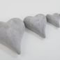 Preview: Herz aus Beton grau, 15cm