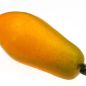 Preview: Künstliche Papaya Frucht, naturgetreue Papaya 17cm