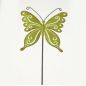 Preview: Schmetterling Topfstecker, am Stab mit Spirale, 3 Stück