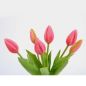 Preview: Künstlicher Tulpenbund Farbe Pink