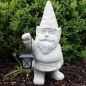 Preview: Gartenzwerg mit Solarlaterne, Figur Gnom. 53 cm.