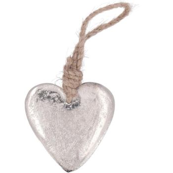 Aluguss Herzen mit Strickhänger