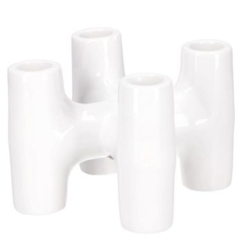 Kerzenhalter X4 in weiss