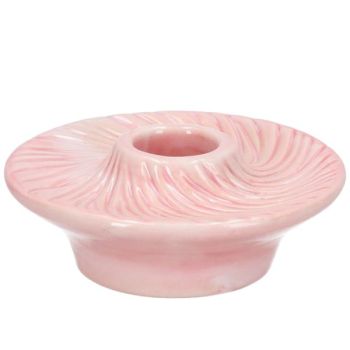 Kerzenhalter Rondelle in rosa