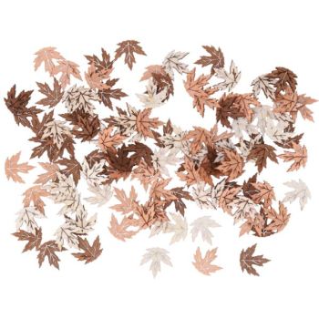 Deko Blätter Holz, Tischdeko Herbst. 108 Stück