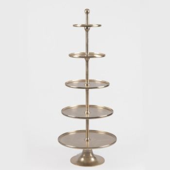 Etagere 5 stöckig. 170 cm.
