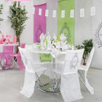 Just Married Stuhlhussen in 3 Farben auswählen