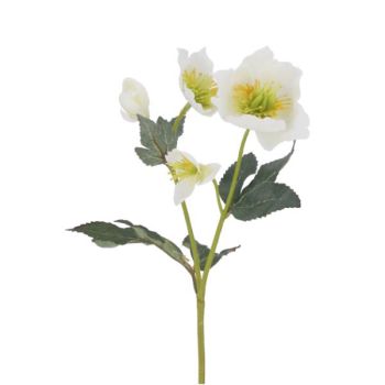 Christrosen 3 Blüten Kunstblumen.