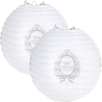 Just Married Lampions