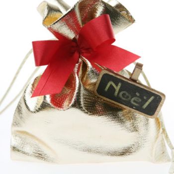 Tafel mit Klammer für Geschenke