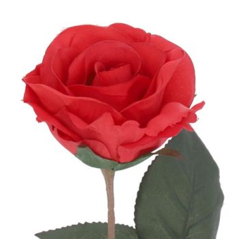 Rote künstliche Rosen online. 6 Stück