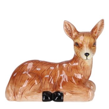 3 Stück Figur Rehe, 10,5cm