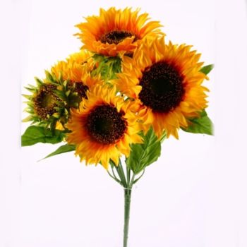 Sonnenblumen Strauß künstlich X7. L 42cm