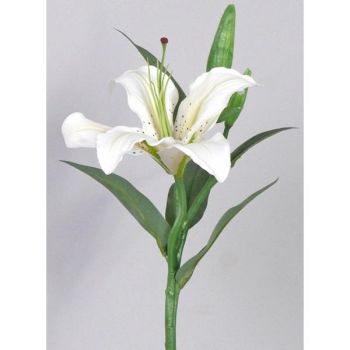 Stilvolle weiße Lilie künstlich