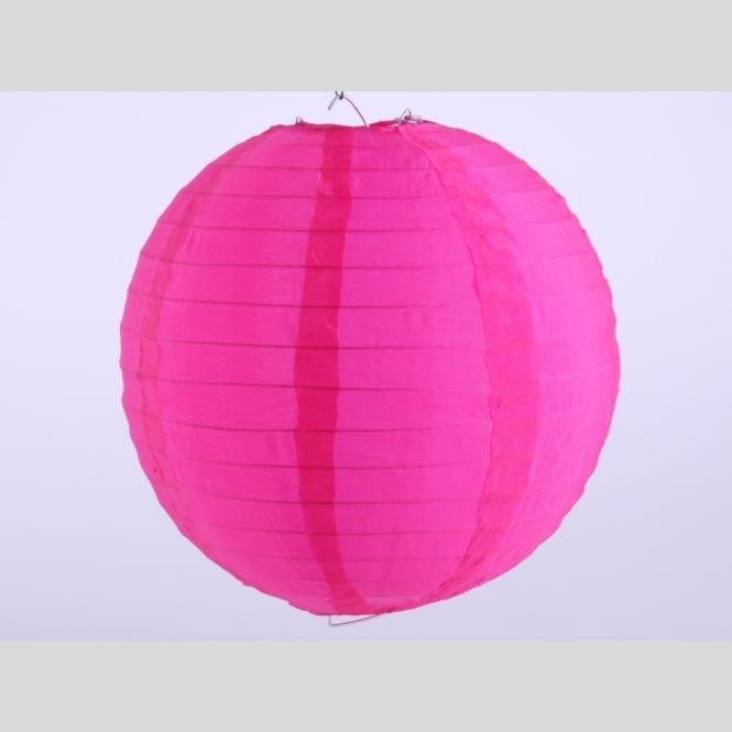 Kroniek Beschaven boiler Wetterfeste Lampion Kugel mit 15-cm Durchmesser in pink.