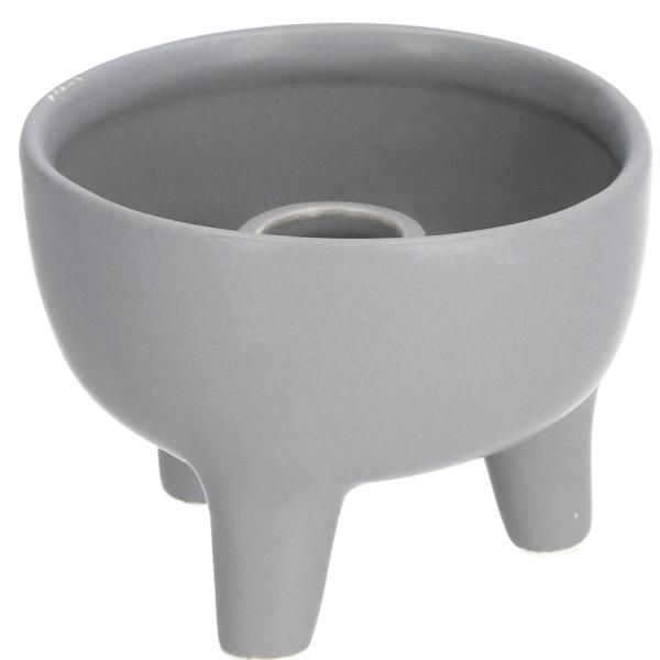 2 Stück mit matt Glasur grau