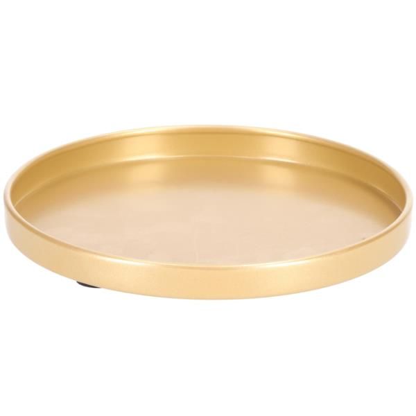 2 Tabletts in goldfarben