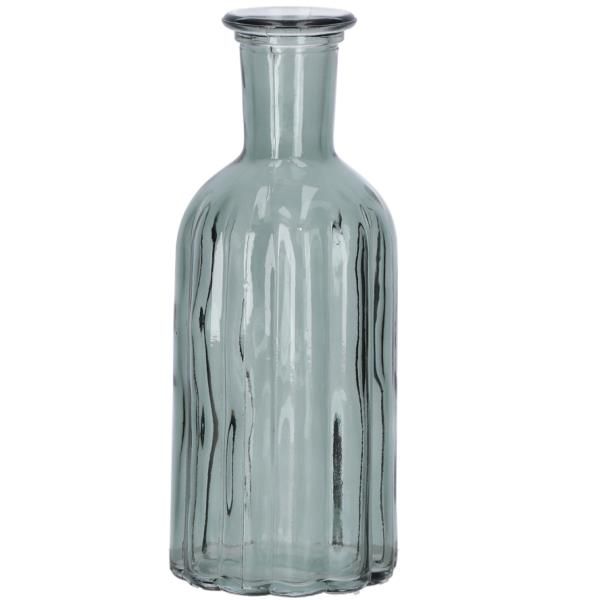 Grüne Glasvasen, Höhe 19cm