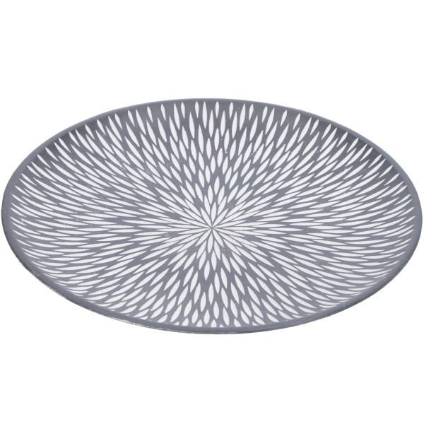 Carved Deko Teller, Durchmesser 40cm