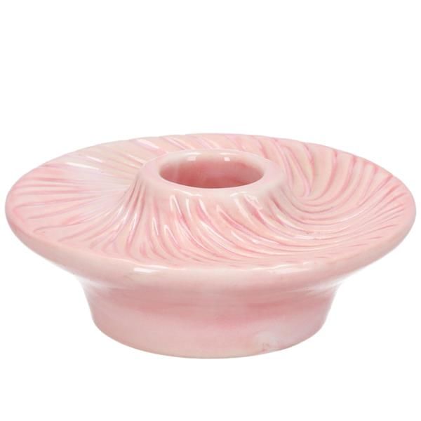 Kerzenhalter Rondelle in rosa