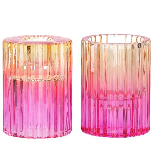 Für Kerzen und Teelichter, 6 Stück