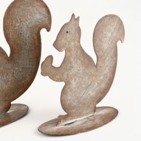 Eichhörnchen Figuren Blech