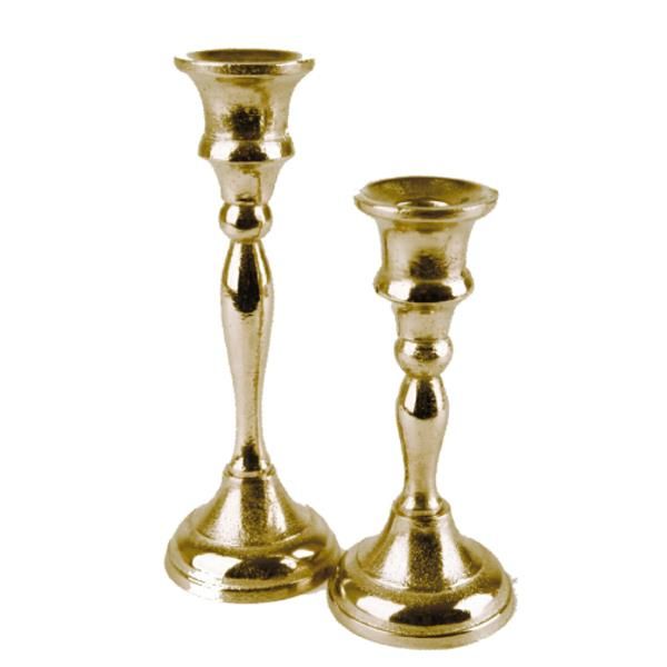 Kerzenhalter goldfarben für Tisch und Tafel