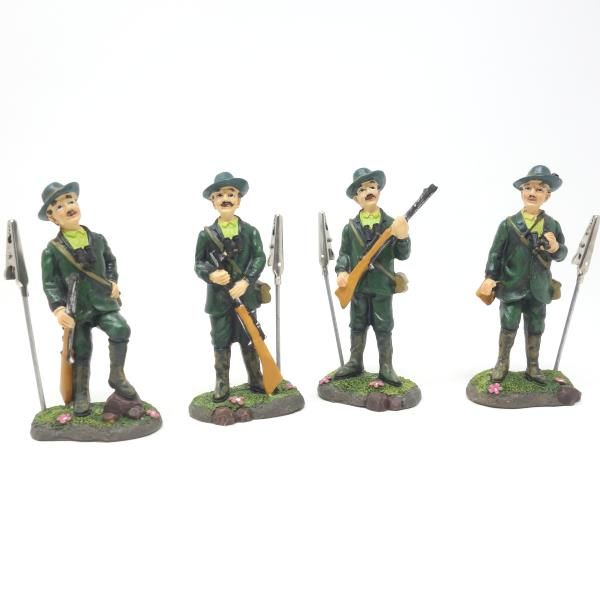 Platzkartenhalter Jäger 4 Modelle