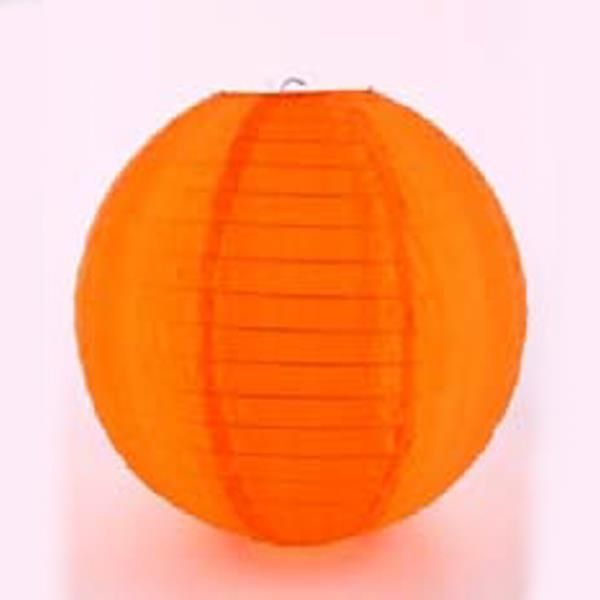 Deko Kugel Lampion orange
