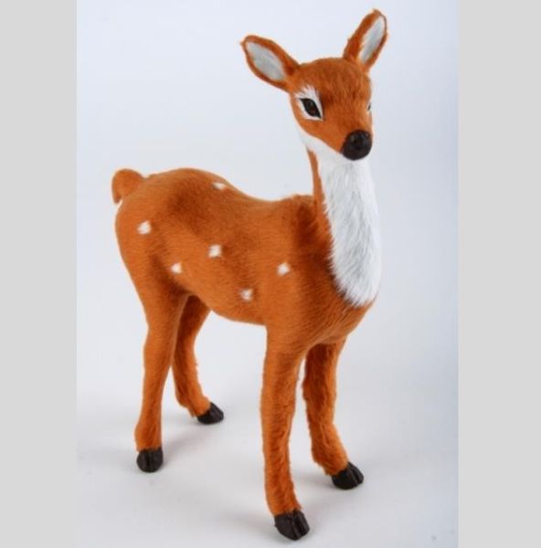 Schöne Reh Figur stehend. 20cm. 1 Stück