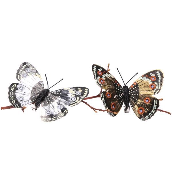 Schmetterlinge mit Clip