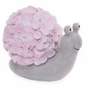 Schnecke mit rosa Haus