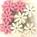 72 Stück in Rosa Creme Tönen