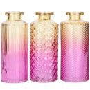 12 Stück Pink gelbe Flaschenvasen