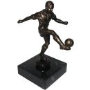 Bronze Figur auf Sockel, 19cm