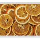 Orangenscheiben getrocknet, Deko Obst Scheiben 500 Gramm