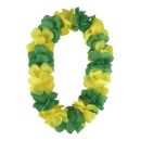 Hawaiikette Dekoration Gelb und Grün