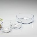 Runde Glasschale, Durchmesser 25 cm, 1 Stück