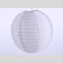 Outdoor Nylon Lampion hellgrau. 15cm