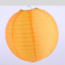 Nylon Deko Lampion apricot - 30 cm.