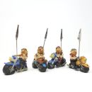 Rocker Figuren Kartenhalter mit Clip