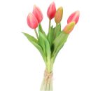 Echtaussehender Tulpenbund Farbe Pink